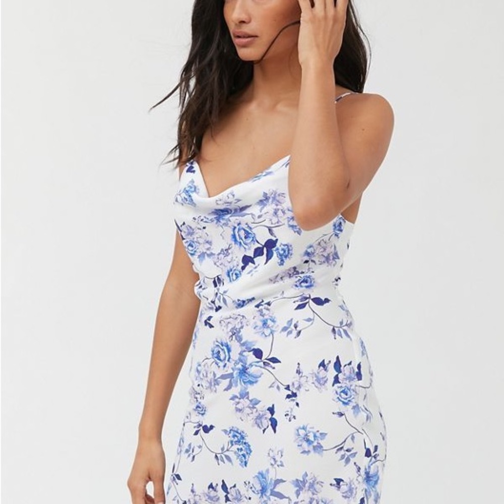 Urban Outfitters Mallory cowl neck dress